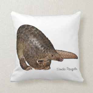 Almohada del Pangolin de Sunda