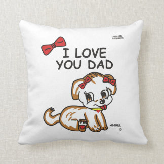 Almohada del papá del ángel te amo