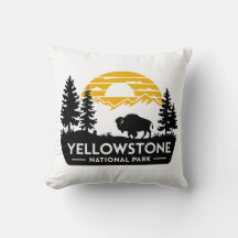 almohada del Parque Nacional Yellowstone
