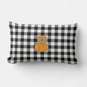 Almohada del patrón de comprobación de los osos 