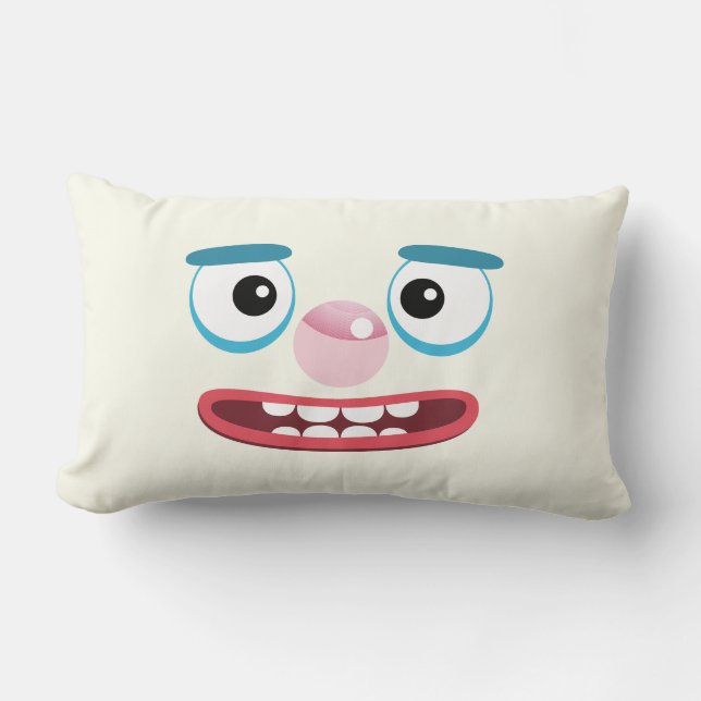Almohada del payaso de BBSS (21" x13") (Anverso)