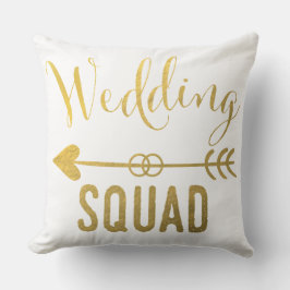 Almohada del PELOTÓN de la BODA