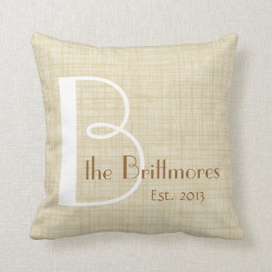 Almohada del pergamino del recuerdo de la familia,