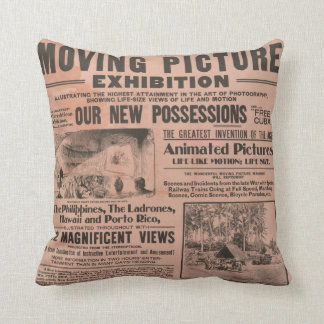 Almohada del periódico del vintage de la "imagen