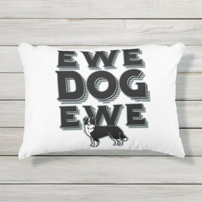 Almohada del perro de la oveja (Anverso)