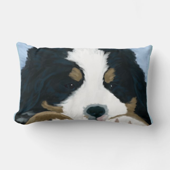 Almohada del perro de montaña de Bernese (Anverso)