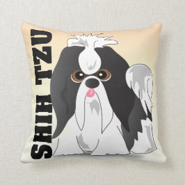 Almohada del perro de Shih Tzu