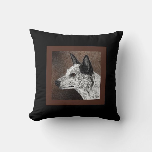 Almohada del perro del ganado - "guardabosques " (Anverso)