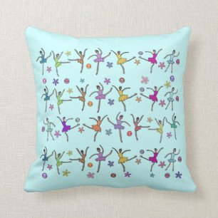 Almohada del personalizado de la danza de la