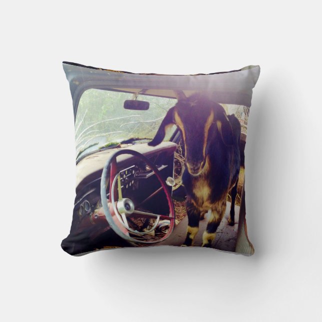 Almohada del poder de la cabra (Anverso)