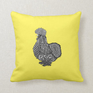 almohada del pollo del silkie