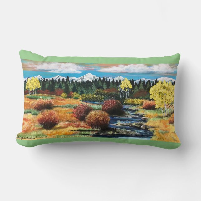 Almohada del prado de la caída de Aspen (Anverso)