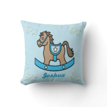 Almohada del recuerdo del bebé del caballo