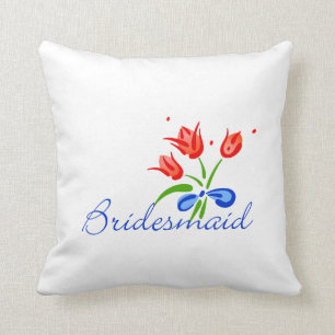 Almohada del regalo de la dama de honor