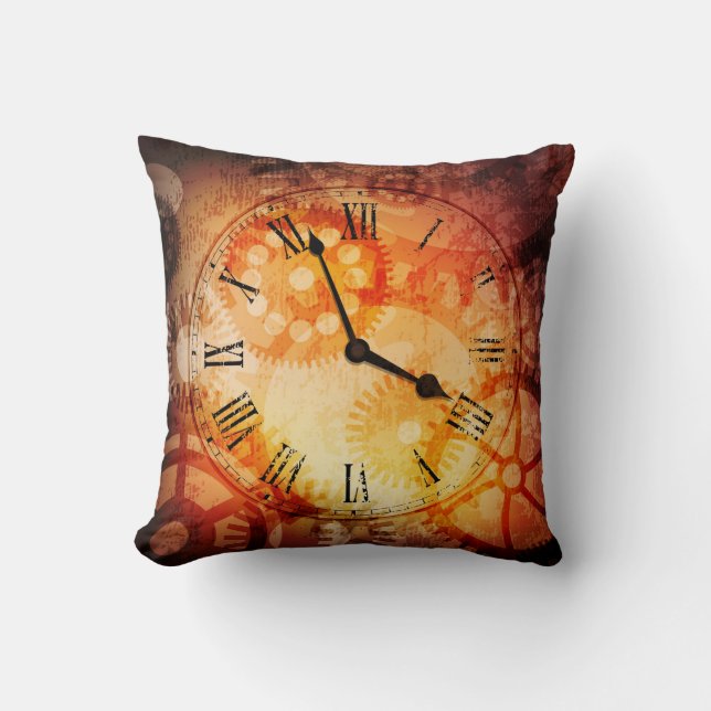 almohada del reloj del vintage (Anverso)