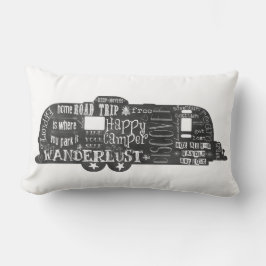 Almohada del remolque de la pizarra del vintage