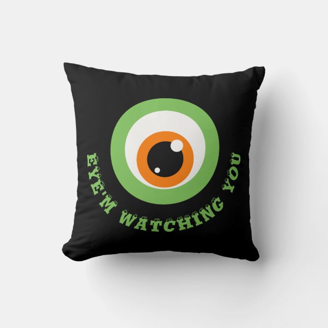 Almohada del retruécano del ojo del monstruo (Anverso)