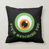 Almohada del retruécano del ojo del monstruo