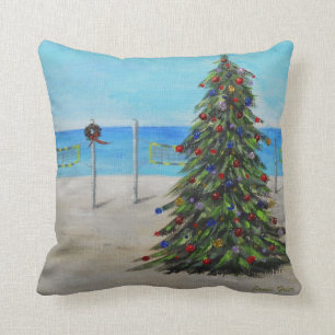 Almohada del reversible del navidad