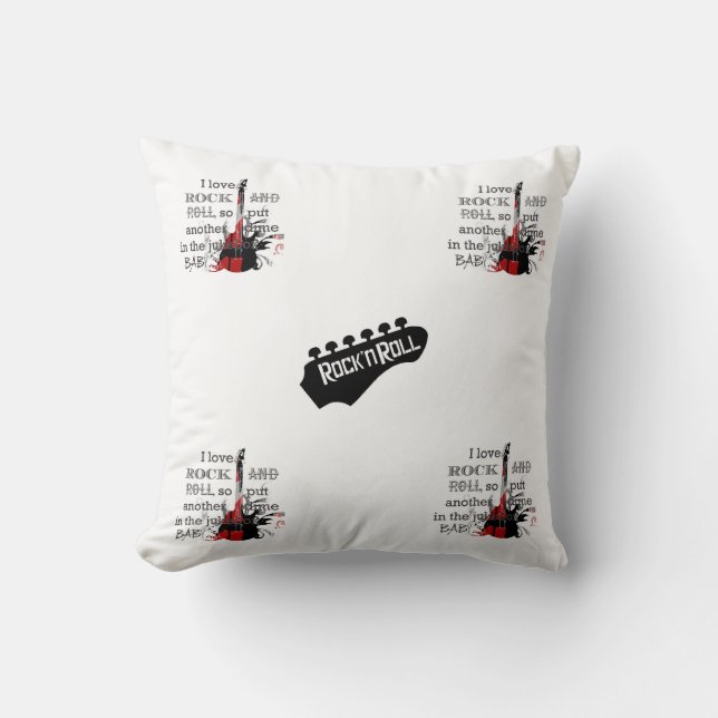 Almohada del "rock-and-roll" (Anverso)