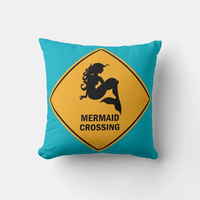 Almohada del Rótulo de la travesía de la sirena (Anverso)