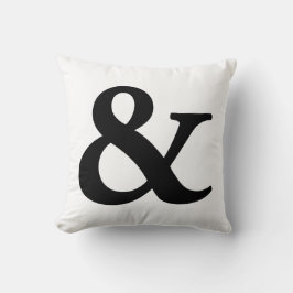 Almohada del signo "&" de la prensa de Nosetouch,