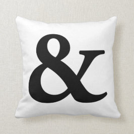 Almohada del signo "&" de la prensa de Nosetouch,