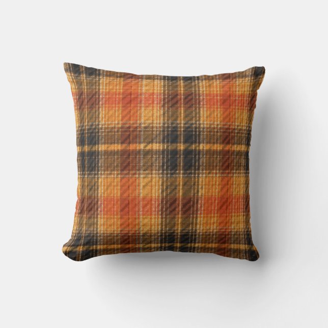 almohada del sofá cama estilo cuadros de otoño (Anverso)