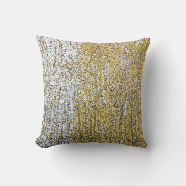 Almohada del sofá del tiro del purpurina del (Anverso)