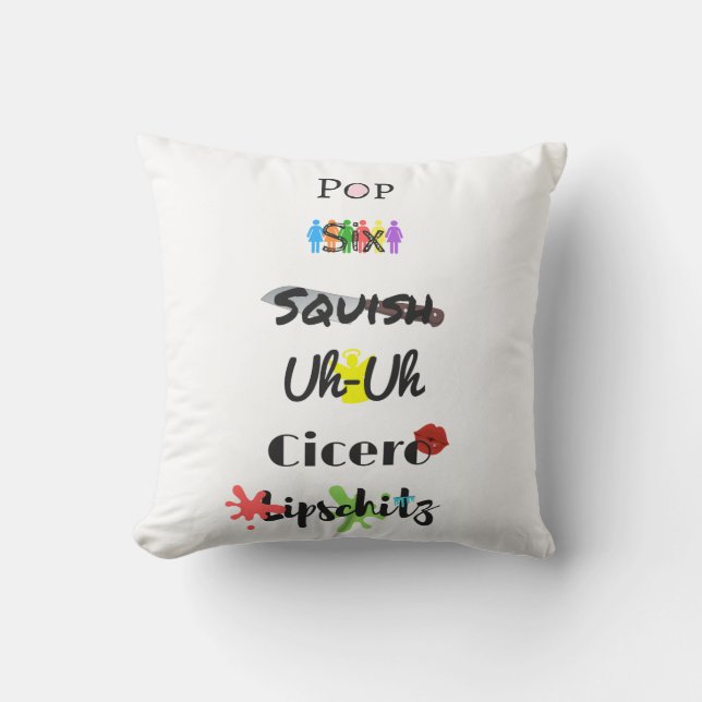 Almohada del tango del bloque de célula (Anverso)