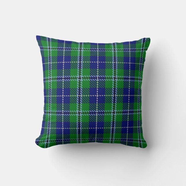 Almohada del tartán de Douglas (Anverso)