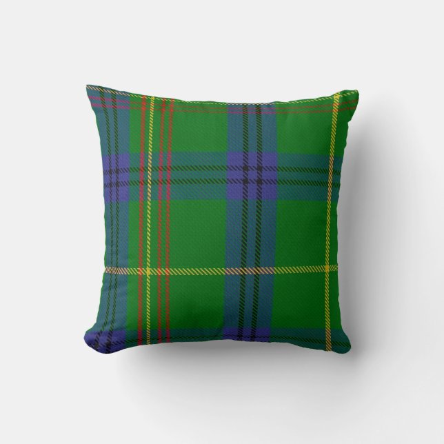 Almohada del tartán de Holmes (Anverso)
