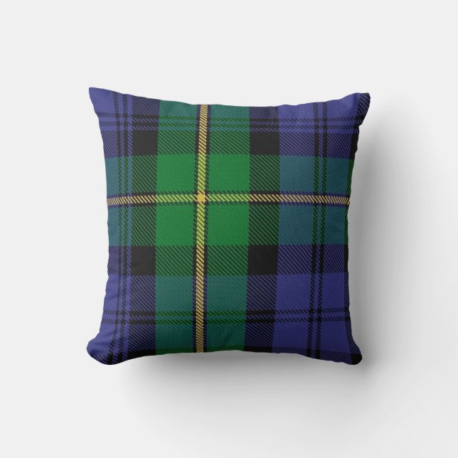 Almohada del tartán del clan de Gordon (Anverso)