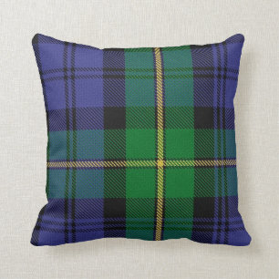 Almohada del tartán del clan de Gordon