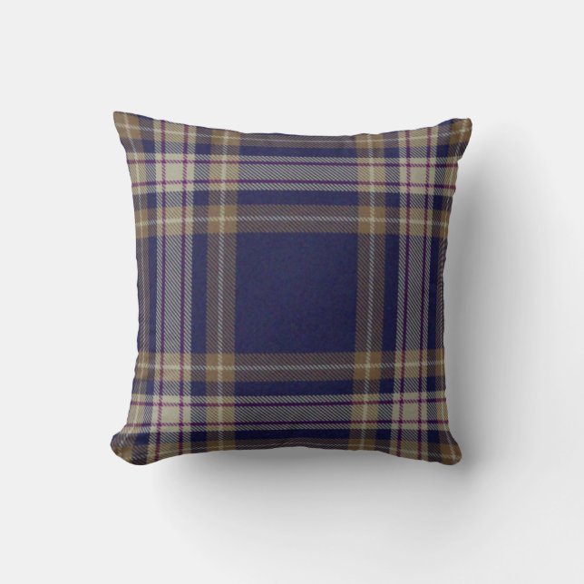 Almohada del tartán del panadero (Anverso)