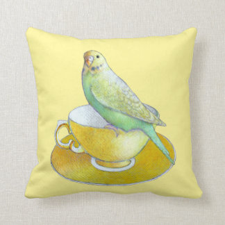 Almohada del té del Parakeet
