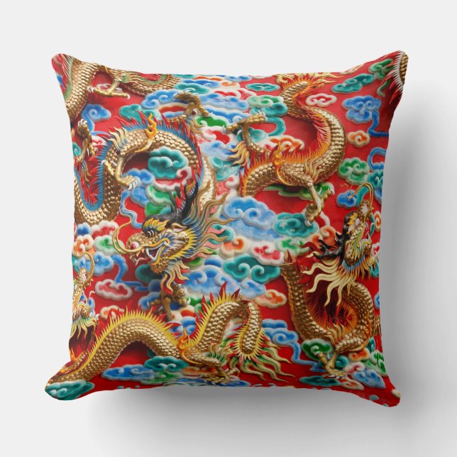 almohada del templo de los dragones (Anverso)