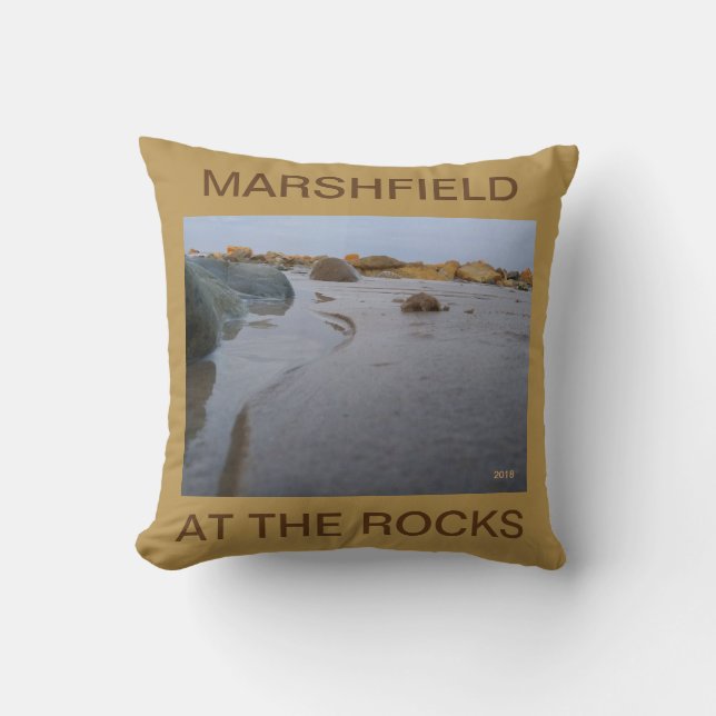 ALMOHADA del TIRÓN de MARSHFIELD 2-SIDED, EN El (Anverso)