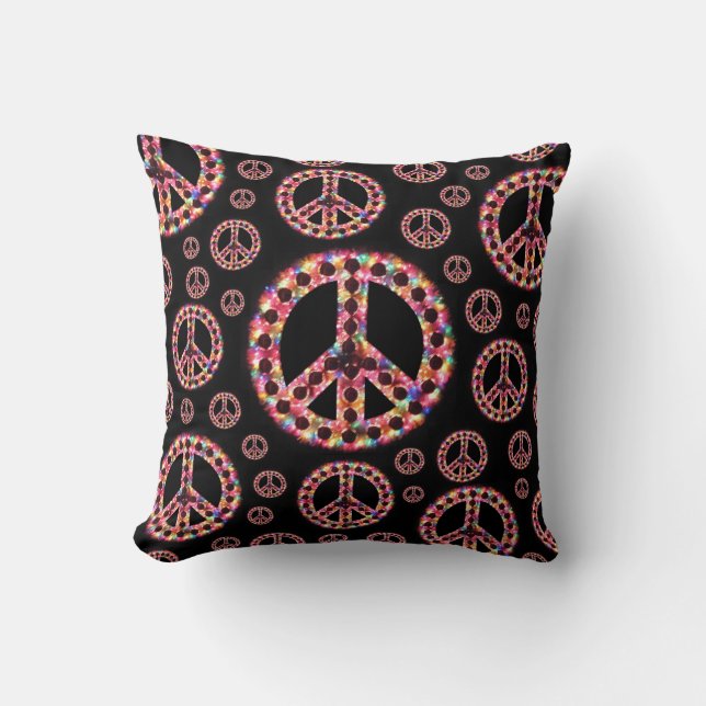 almohada del TIRÓN de MoJo del americano de la paz (Anverso)