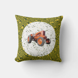 Almohada del tractor del vintage de Allis Chalmers