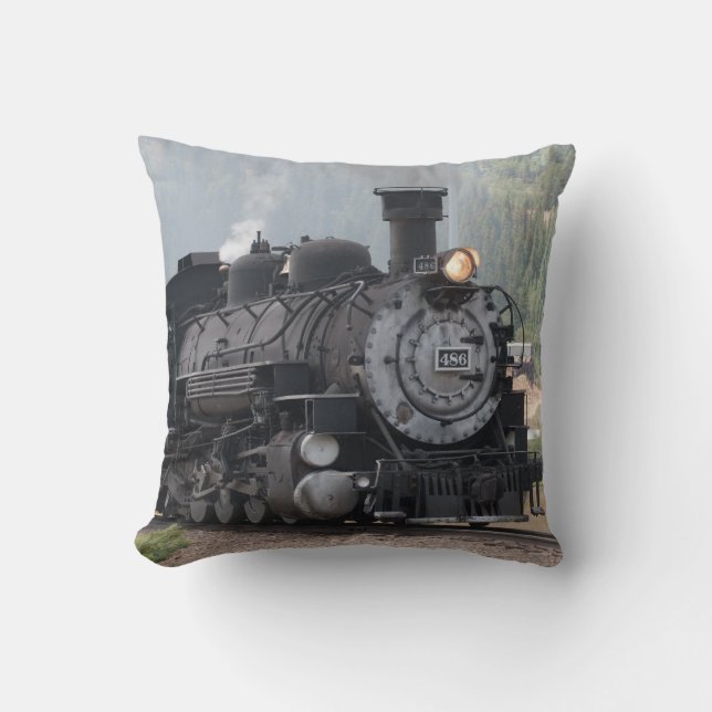 Almohada del tren del vapor (Anverso)