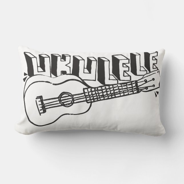 almohada del ukulele (Anverso)