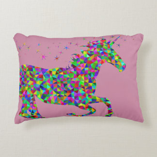 Almohada del unicornio de la chispa del arco iris