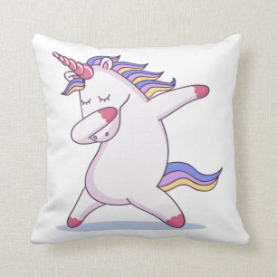 Almohada del unicornio que frota