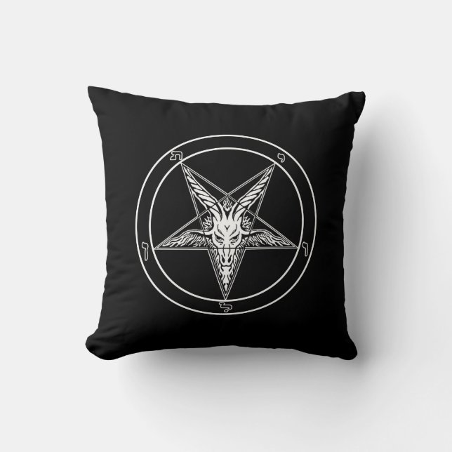 Almohada del viejo estilo de Baphomet (Anverso)