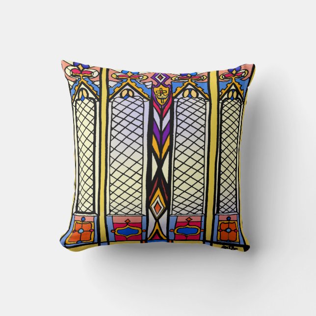 Almohada del vitral (Anverso)