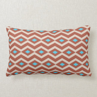 Almohada del zigzag del diamante del sudoeste