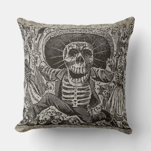Almohada Día de Muertos - José Guadalupe Posada
