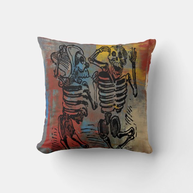 Almohada Día de Muertos - Jose Posada (Anverso)