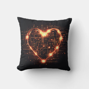 Almohada digital Heartbeat Throw